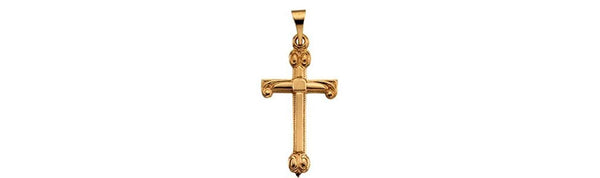 Dagmar Cross 14k Yellow Gold Pendant