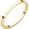 14k Yellow Gold Slim-Profile Flat 1.5mm Band