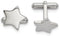 Stainless Steel Star Cuff Links, 18.25x16.87MM