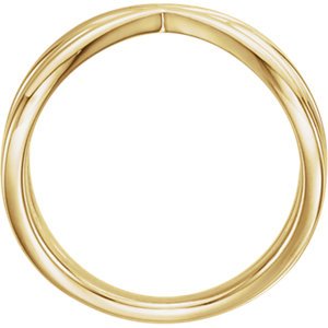 Criss Cross Ring, 14k Yellow Gold