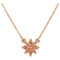 Star Necklace, 14k Rose Gold, 16-18"