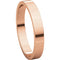 10k Rose Gold 3mm Slim-Profile Flat Band