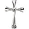 Knot Cross Rhodium-Plated 14k White Gold Pendant (34.75x22.75 MM)