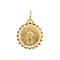 14k Yellow Gold Miraculous Medal (13x11 MM)