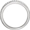 Diamond Open-Cut Layered Band, Rhodium-Plated 14k White Gold (.25 Ctw, GH Color, I1 Clarity) Size 6.25