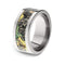 Mossy Oak Camo Inlay 8mm Comfort-Fit Titanium Ring