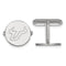 Rhodium-Plated Sterling Silver University Of South Florida Cuff Links, 15MM