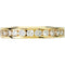 14k Yellow Gold 1 1/4 Cttw Round Diamond Eternity Band, Sizes 4 to 8.5