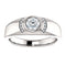 Men's Diamond Rhodium Plate 14k White Gold Band, Size 11 (.50 Cttw, GH Color, I1 Clarity)