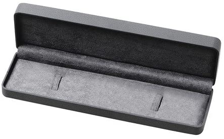 Men's Brushed and Polished Stainless Steel Black Enamel Link Bracelet, 8.25 Inches