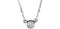 Diamond Solitaire Rhodium Plate 14k White Gold Pendant Necklace, 18" (.25 Cttw)