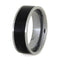 African Blackwood 8mm Comfort-Fit Tungsten Band, Size 10