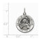 Sterling Silver Antiqued Our Lady Of The Assumption Medal (26X19MM)