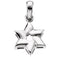 Star of David Sterling Silver Pendant (Made in Holy Land)