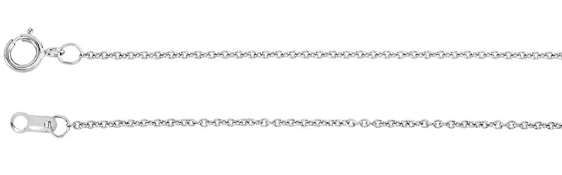 Diamond Solitaire Bar Rhodium Plate 14k White Gold Necklace, 17.5'' (.10 Cttw)