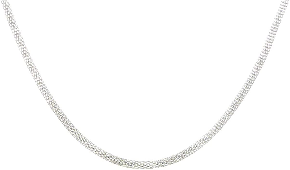 Stainless Steel 2.5mm Bismark Chain, 20"