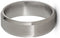 Satin Titanium 7mm Comfort-Fit Beveled Edge Wedding Band, Size 10.5