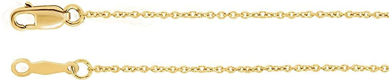 Slim-Profile Bow Necklace in 14k Yellow Gold, 18"