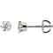 Diamond Stud Earrings, Rhodium-Plated 14k White Gold (.50 Cttw, Color GH, Clarity I1)