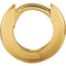 14k Yellow Gold Hinged Hoop Earrings(9.5mm)