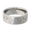 Engraved Deer Antler Pattern 8mm Comfort Fit Titanium Band