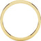 10k Yellow Gold 3mm Slim-Profile Flat Band, Size 11.5