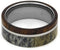 Antler, Ironwood 8mm Titanium Comfort-Fit Wedding Band, Size 10.5