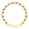 Genuine Diamond Beaded Ring, 14k Yellow Gold (.25 Ctw, G-H Color, I1 Clarity)