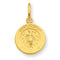 24k Gold-Plated Sterling Silver St. Florian Medal