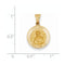 14k Yellow Gold St. Paul Medal Pendant (18X15MM)