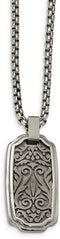 Edward Mirell Titanium Casted Pendant Necklace, 20"