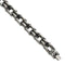 Men's Polished Stainless Steel 10mm Black IP-Plated Bracelet, 8.75"