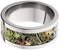 Mossy Oak Camo Obsession 10mm Comfort-Fit Titanium Ring, Size 14