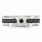 Cable Squared Collection Gray Titanium, Black Ti Memory Cable, Black Spinel 7mm Band