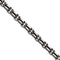 Men's Polished Stainless Steel 10mm Link Bracelet, 8.5"