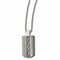 Edward Mirell Black Titanium Pendant Necklace, 20"