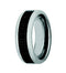 Men's Titanium, Black Carbon Fiber Inlay 8MM Comfort-Fit Band