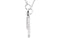 Diamond 'Lucky' 14k White Gold Pendant Necklace, 16" (.08 Cttw)