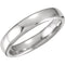 4.5mm 14k White Gold Euro-Style Light Comfort-Fit Band Sizes 4 to 14