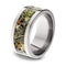 Mossy Oak Camo Obsession 10mm Comfort-Fit Titanium Ring