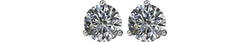 Diamond Stud Earrings, 14k Yellow Gold (1.5 Cttw, Color GH, Clarity I1)