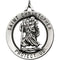 Sterling Silver St. Christopher Medal (32.5 MM)