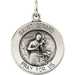 Sterling Silver St. Gerard Medal