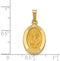 14k Yellow Gold St. Joseph Medal Pendant (18X11MM)