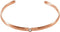 Diamond Cuff Bracelet, 14k Rose Gold, 8" (0.1 Ctw, G-H Color, I1 Clarity)