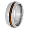 The Men's Jewelry Store (Unisex Jewelry) Koa Wood 8mm Titanium Comfort-Fit Wedding Band, Size 10