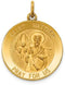 14k Yellow Gold St. Matthew Medal Pendant (27X19MM)