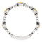 Platinum Citrine and Diamond Vintage-Style Ring (0.03 Ctw, G-H Color, SI1-SI2 Clarity)