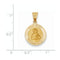 14k Yellow Gold St. Peter Medal Pendant (18X16MM)