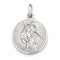 Sterling Silver St. Christopher Medal (35X25MM)